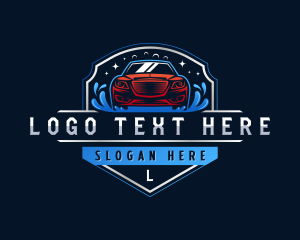 Garage - Automotive Vehicle Cleaning logo design