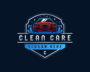 Automotive Vehicle Cleaning logo design