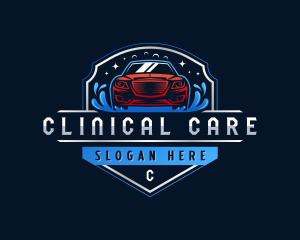 Automotive Vehicle Cleaning logo design