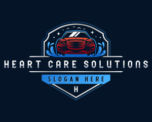 Automotive Vehicle Cleaning logo design