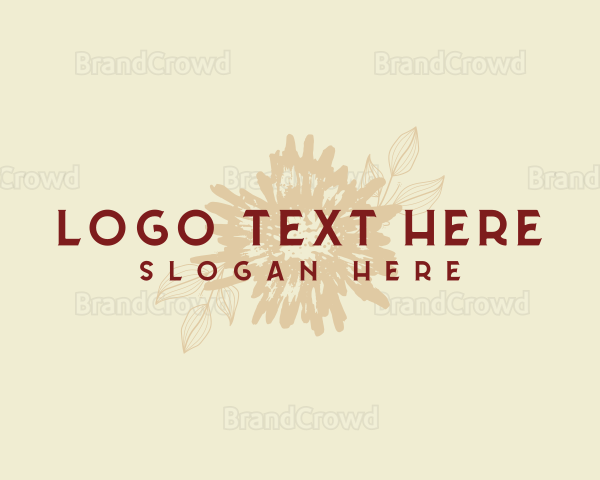 Botanical Floral Brand Logo