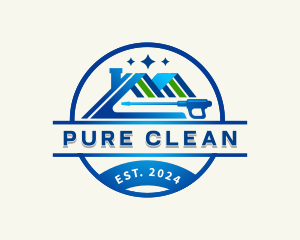 Power Washer Cleaning logo design