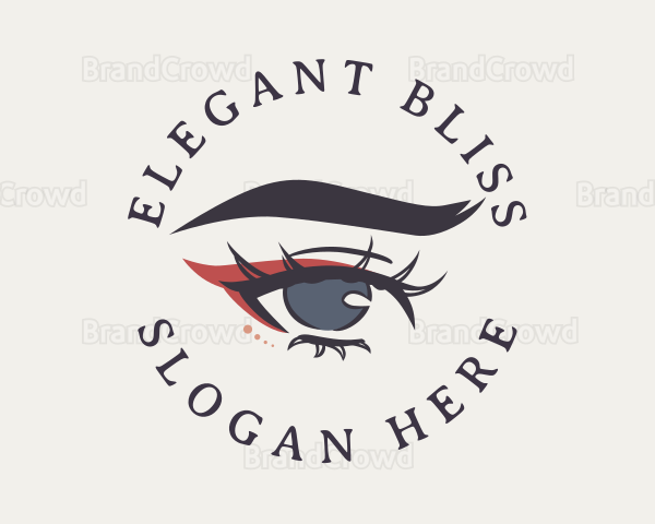 Retro Glam Eyelashes Logo