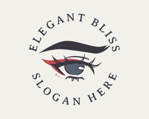 Retro Glam Eyelashes Logo