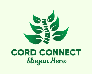 Leaf Spinal Cord logo design