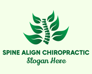 Leaf Spinal Cord logo design