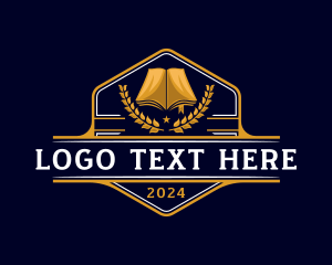 Scholarship - Book Learning Academy logo design