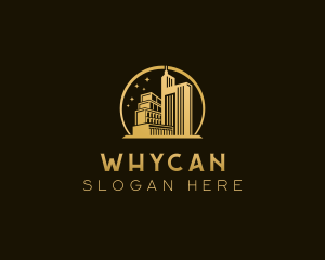 Skyscraper Building Property Logo