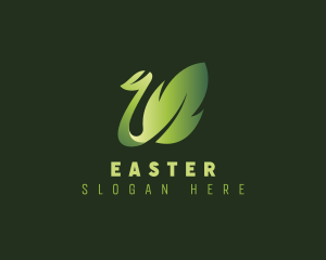 Organic Plant Leaf Logo