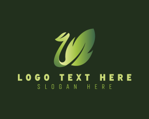 Environmental - Organic Plant Leaf logo design