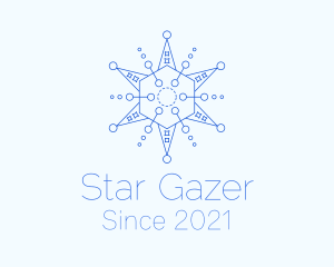 Blue Star Astrology logo design