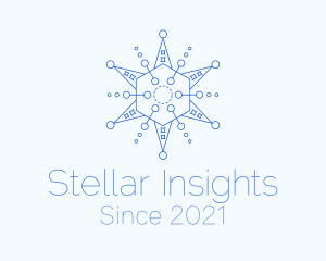 Blue Star Astrology logo design