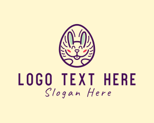 Happy Bunny Egg Logo