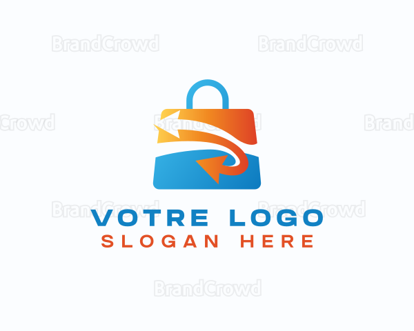 Shopping Bag Retail Logo