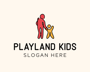 Parent Child Daycare logo design