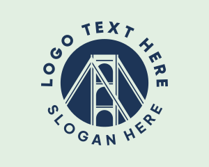 Tourism - Blue Bridge Infrastructure logo design