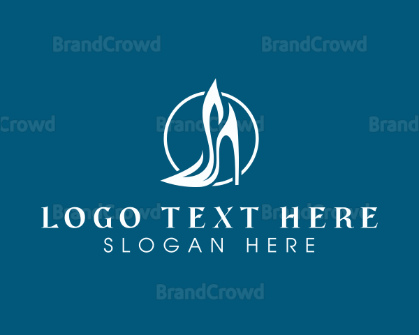 Stylish Stiletto Shoe Logo