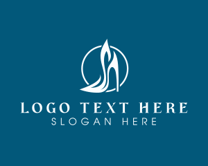 High Heels - Stylish Stiletto Shoe logo design