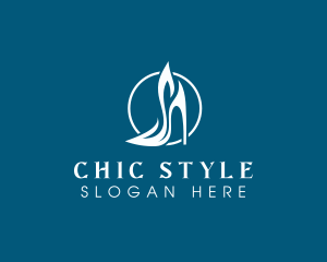 Stylish - Stylish Stiletto Shoe logo design