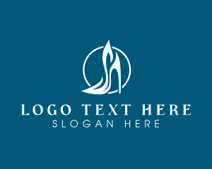 Fashion - Stylish Stiletto Shoe logo design