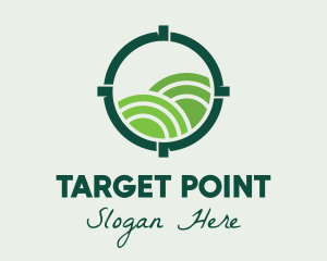 Aim - Nature Park Target logo design