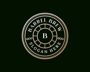 Classic Barrel Brewery logo design