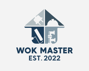 Home Improvement Contractor logo design