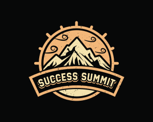 Mountain Hiker Outdoor logo design