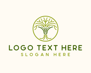 College - Tree Book School logo design