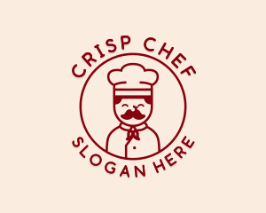 Happy Restaurant Chef logo design