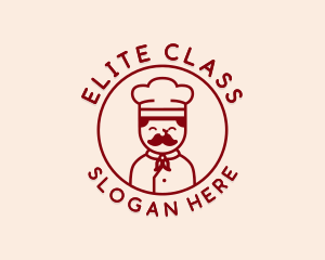 Happy Restaurant Chef logo design