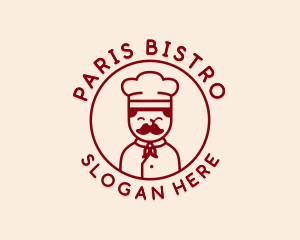 Happy Restaurant Chef logo design