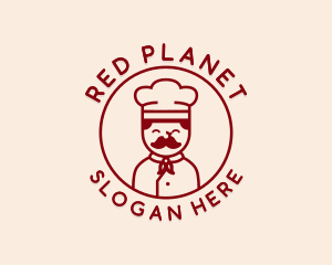 Happy Restaurant Chef logo design