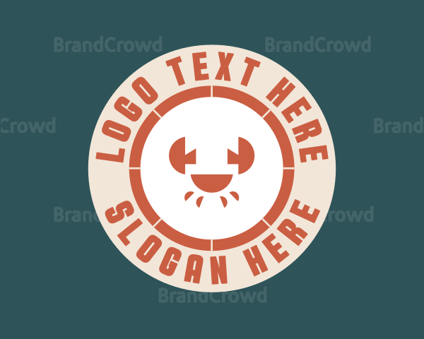 Crab Seafood Restaurant Logo