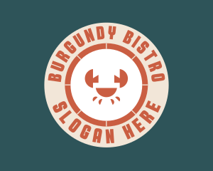 Crab Seafood Restaurant logo design