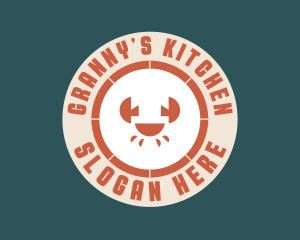 Crab Seafood Restaurant logo design