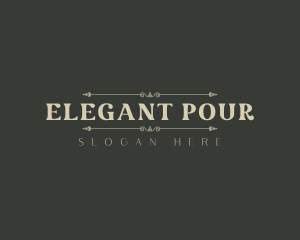 Elegant Perfume Business logo design