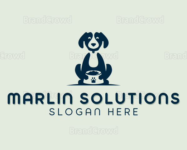 Pet Dog Food Logo