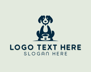 Dog Training - Pet Dog Food logo design
