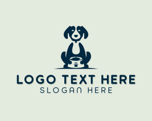 Pet Dog Food Logo