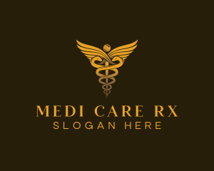 Pharmacist - Medicine Caduceus Pharmacist logo design