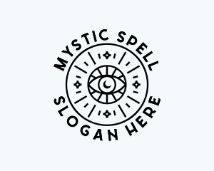 Spell - Eye Holistic Bohemian logo design
