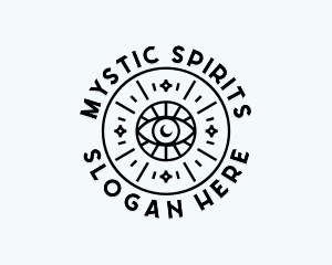 Eye Holistic Bohemian logo design