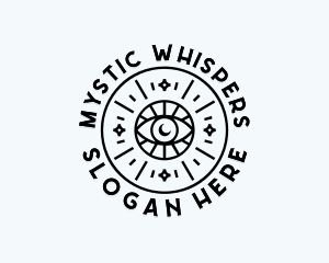 Occult - Eye Holistic Bohemian logo design