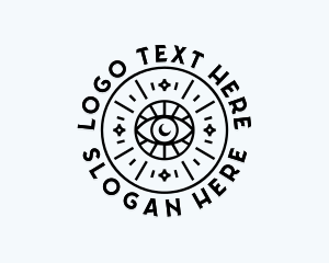 Pagan - Eye Holistic Bohemian logo design