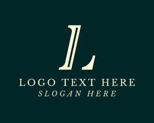 Website - Event Writer Studio Letter L logo design