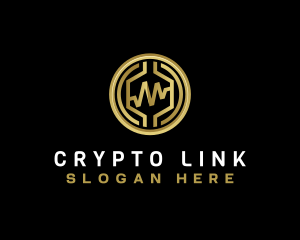 Crypto Insurance Graph logo design