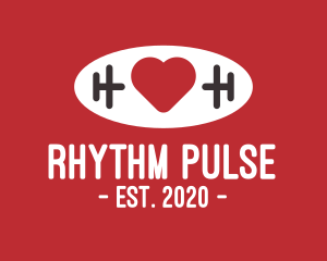 Pulsation - Fitness Gym Lover logo design
