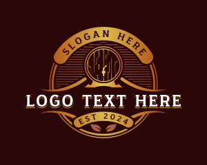 Wine - Classic Brewery Beer logo design