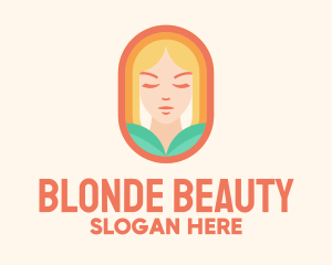 Blonde - Blonde Woman Beauty Salon logo design